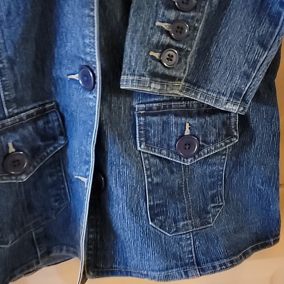Bailey's Point Denim Jean Jacket Sz S (5/7) - Picture 3 of 5